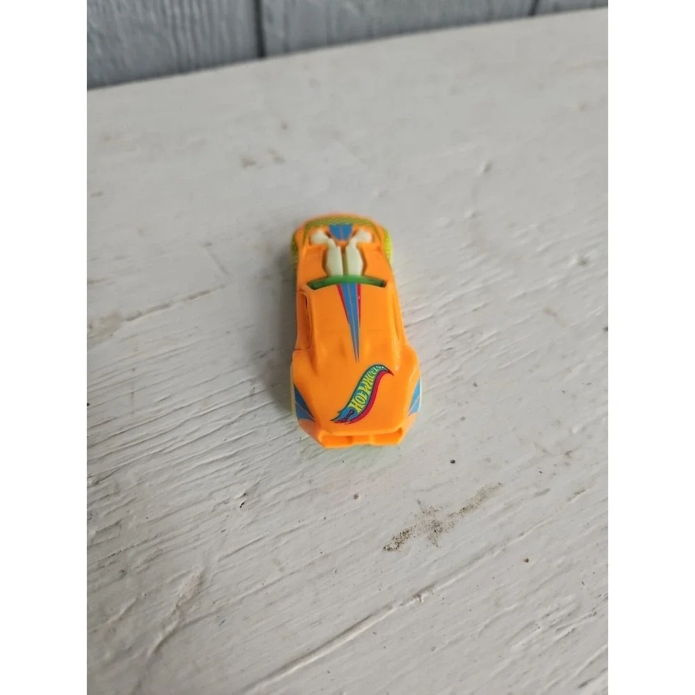 RARE Hot Wheels NITRO Doorslammer Orange W/White Wheels, Decals, Green Window